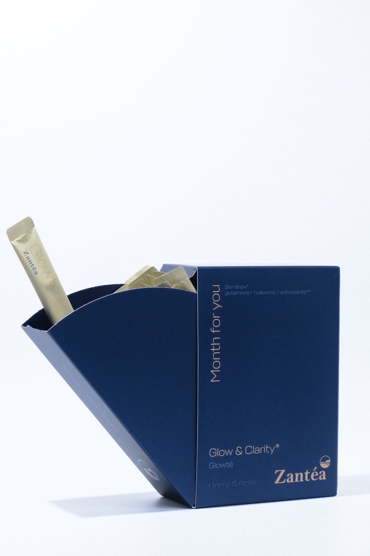 Glowté | Daily Vitamin C + Glutathione Sachets | Zantéa