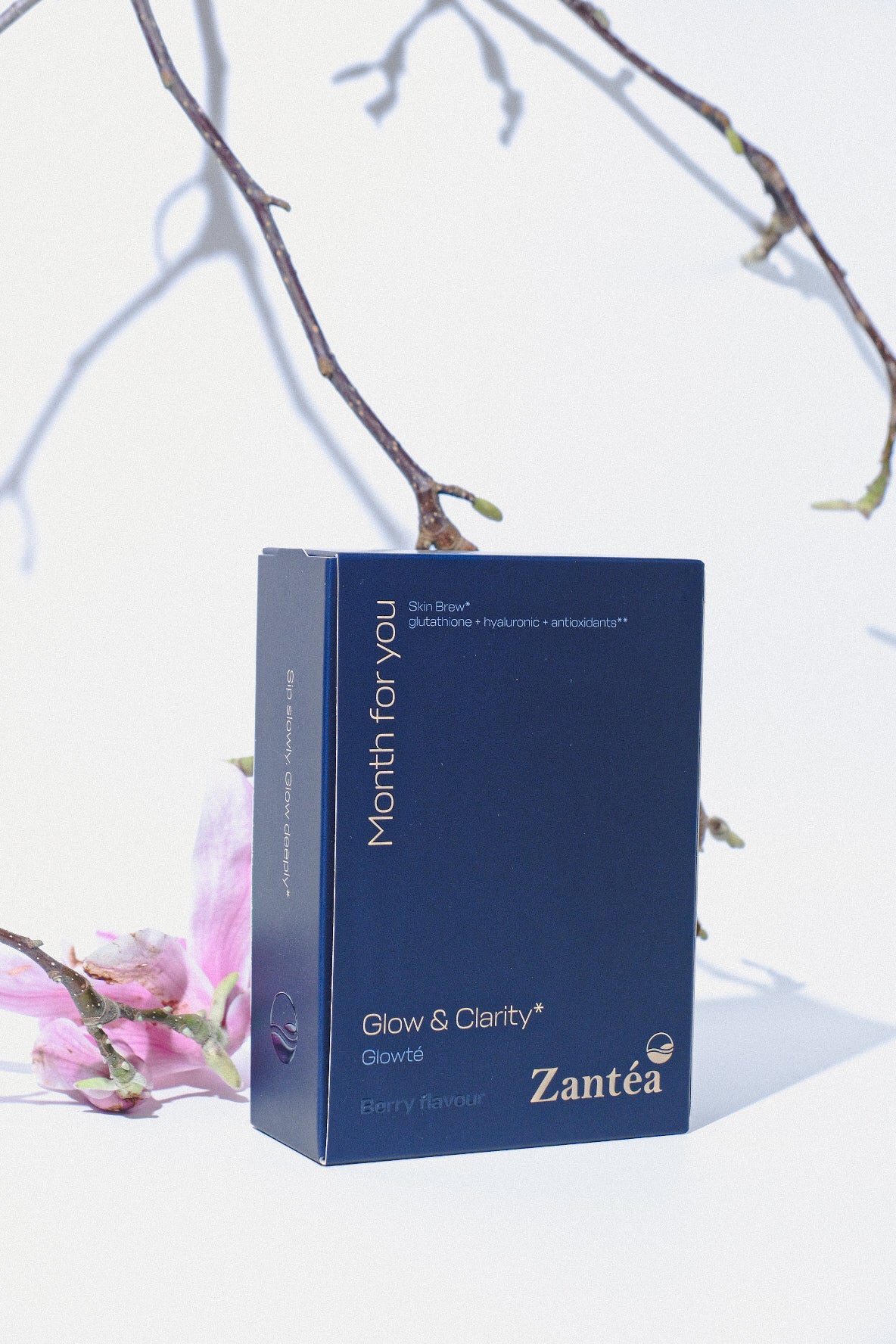 Glowté | Daily Vitamin C + Glutathione Sachets | Zantéa